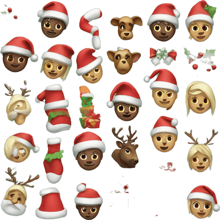 Christmas theme emoji