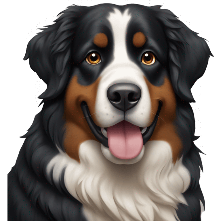 Bernese mountain Dog emoji