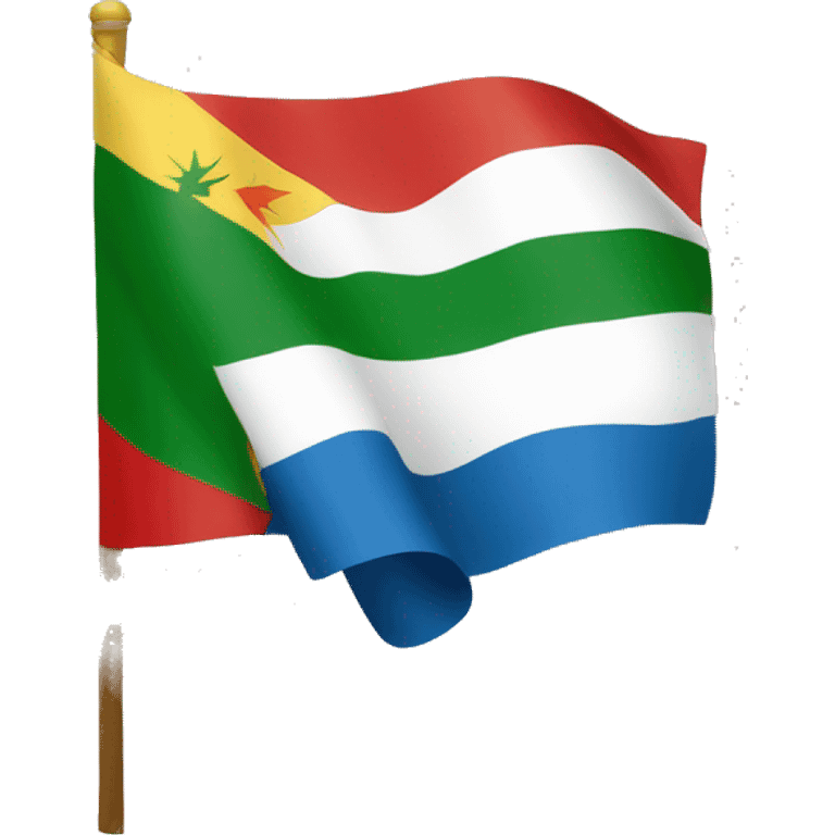 Make kurdistan flag emoji