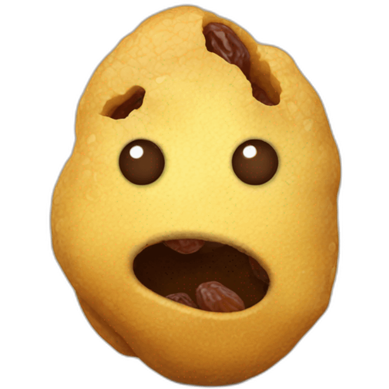 dried raisin emoji