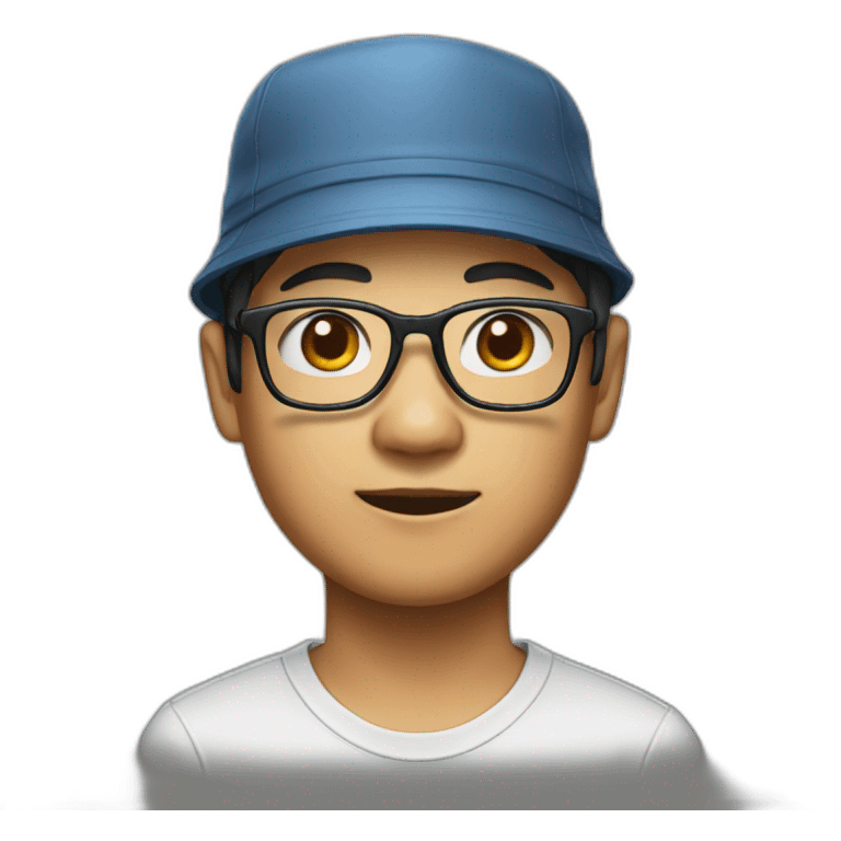 singaporean-glasses-bucket-hat-liar emoji