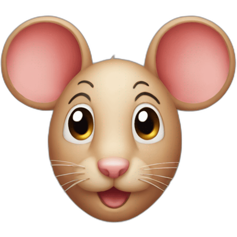 red mouse emoji