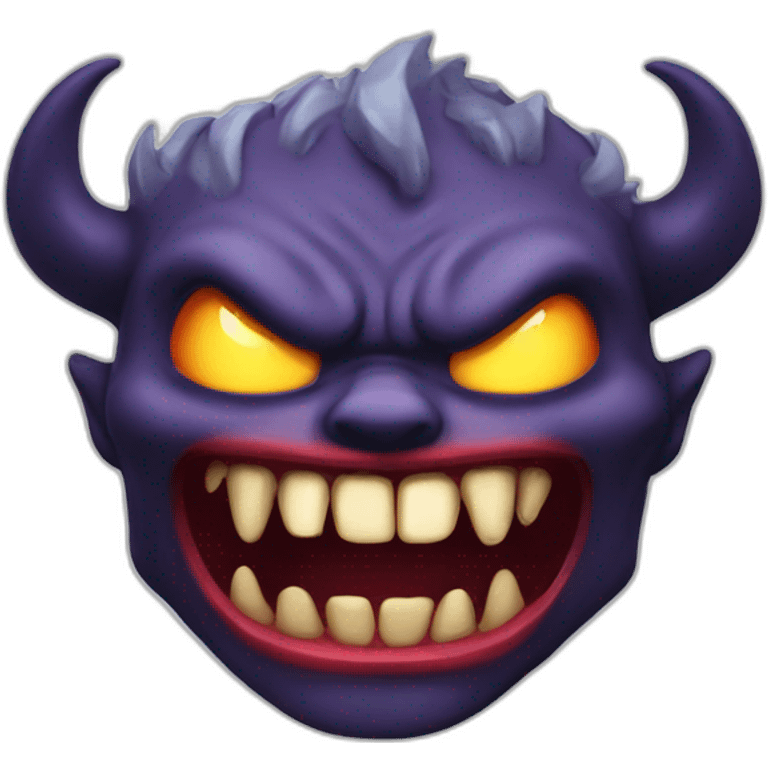 Demon avec une bite emoji