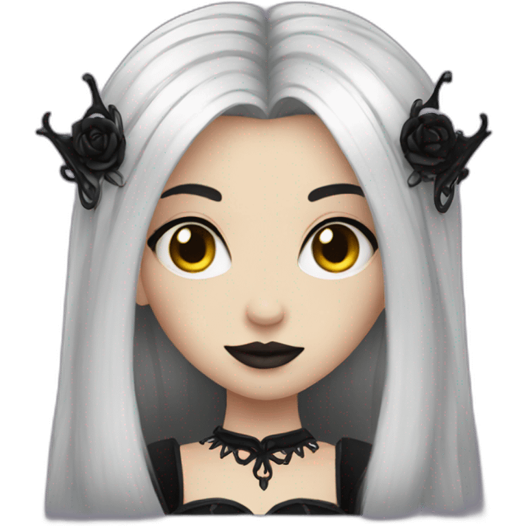 goth princess emoji