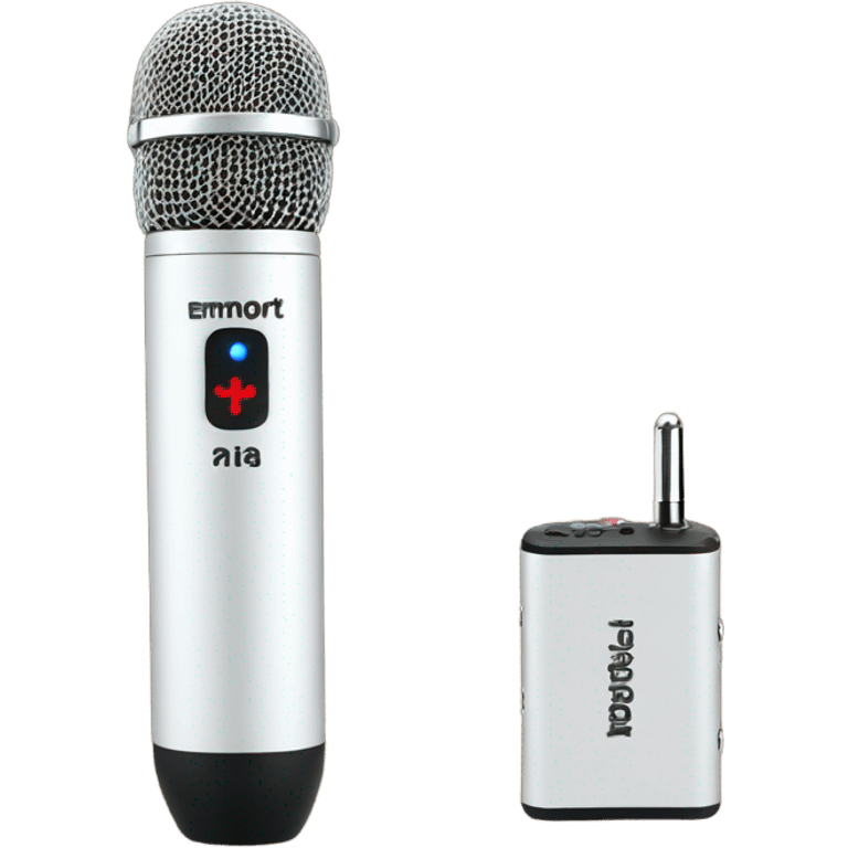 wireless mini microphone  emoji