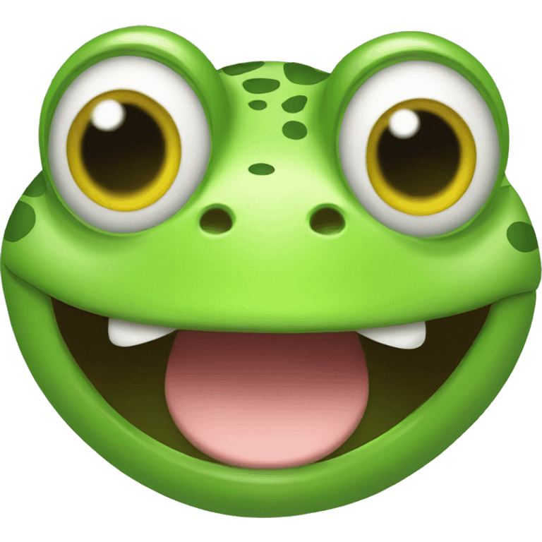 Happy  frog  emoji