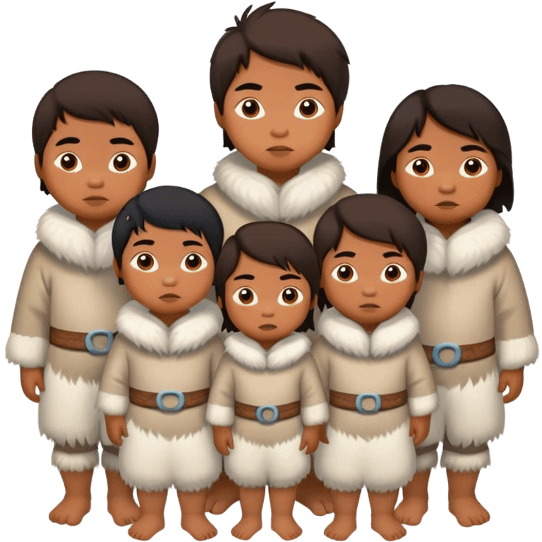 Inuit children emoji