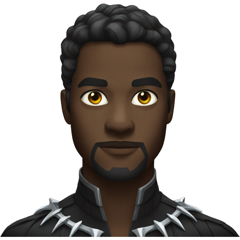 black panther fierce  emoji