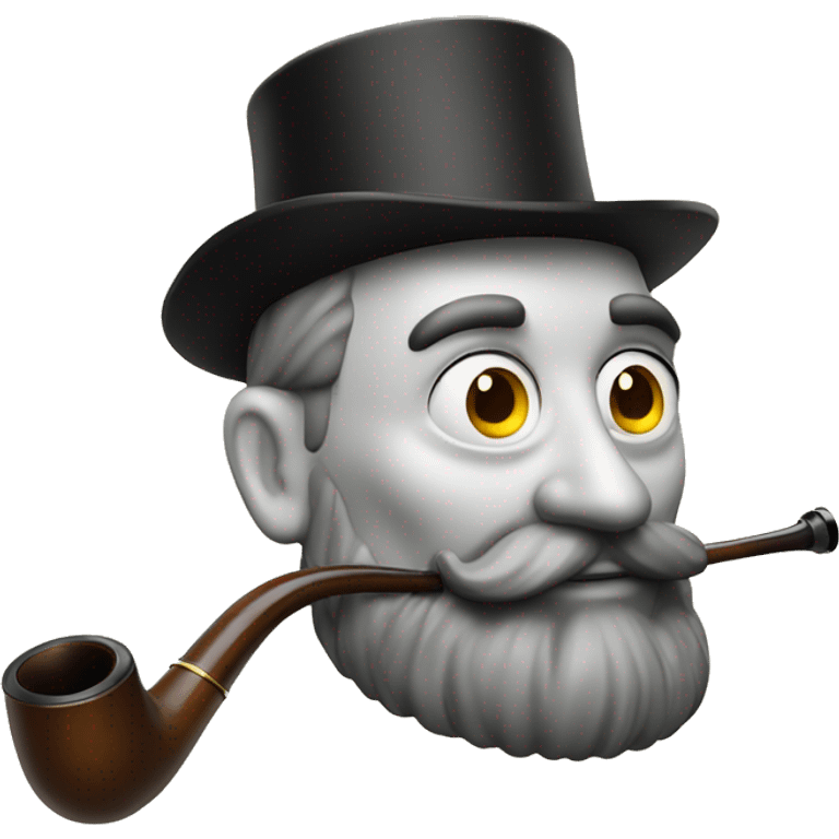 Vintage elegant smoking pipe  emoji