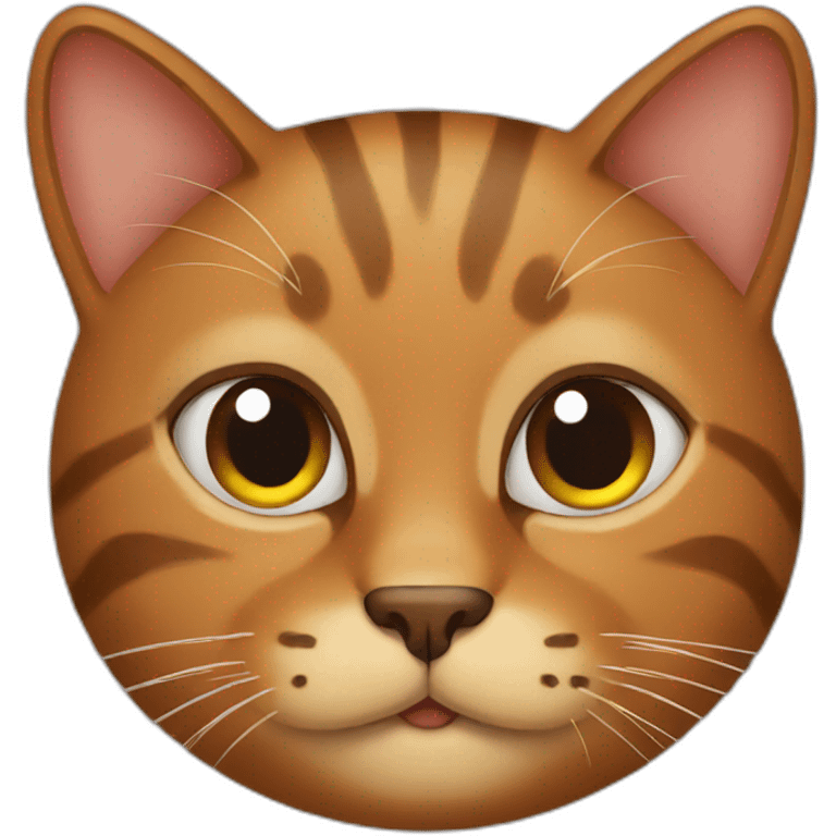 brown cat emoji