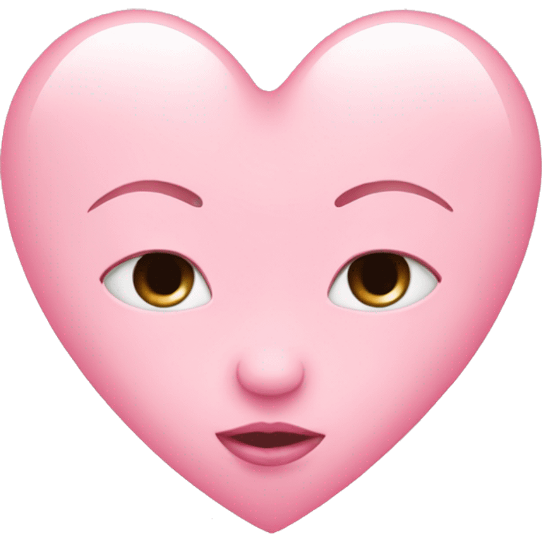 baby pink heart emoji