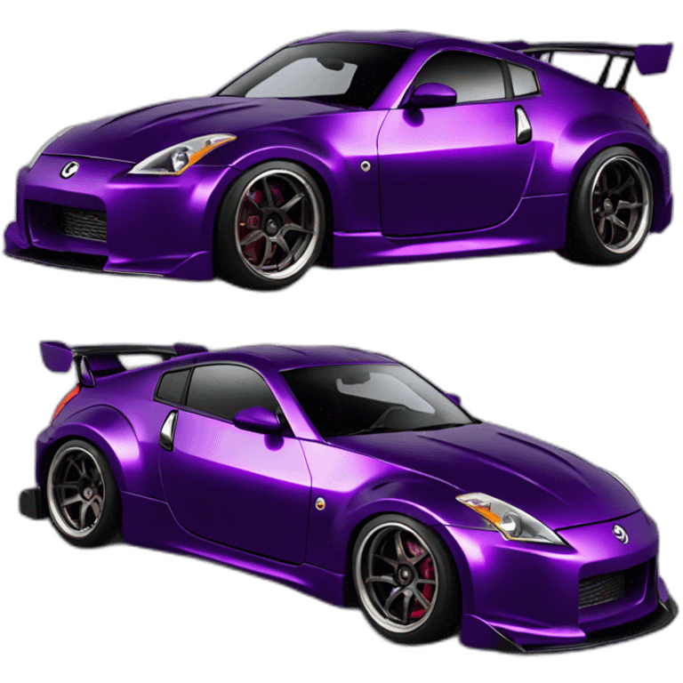 350z drift tuning purpel emoji