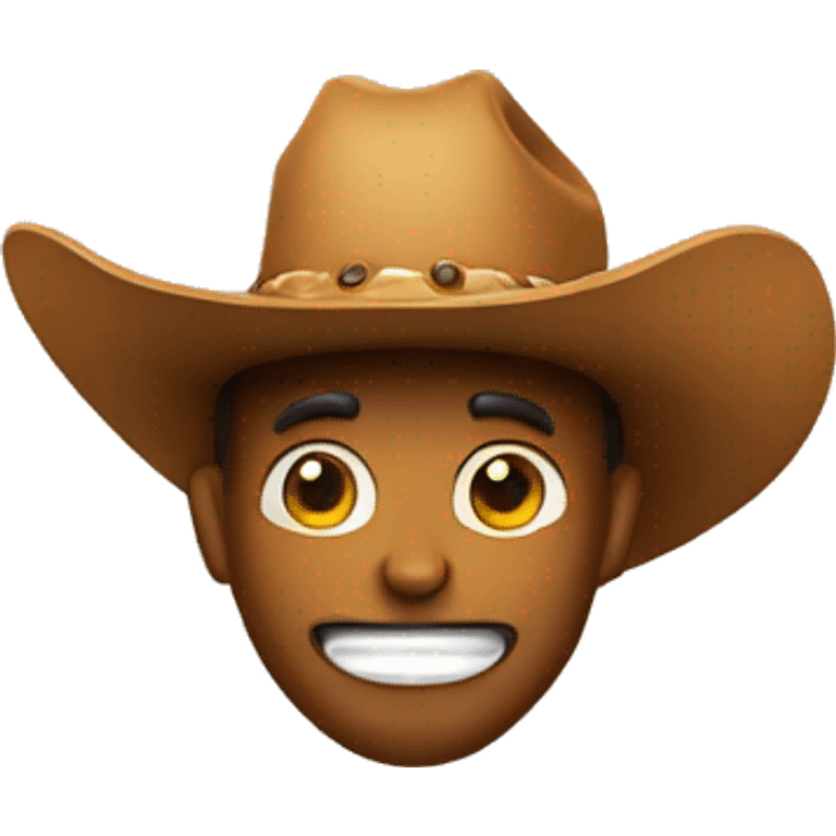 Cowboy Apple emoji