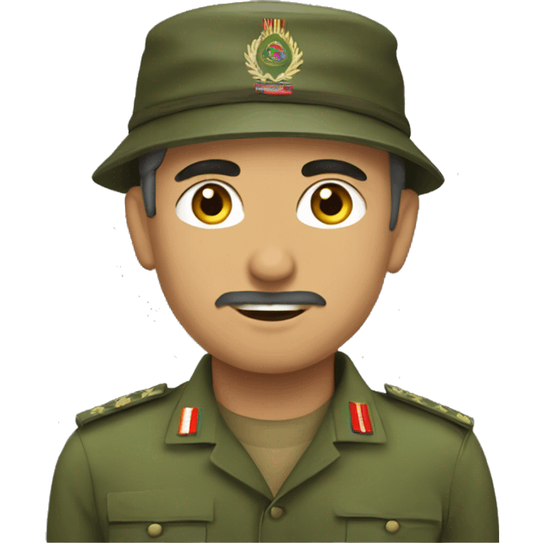 soldier rank emoji azerbaijam emoji