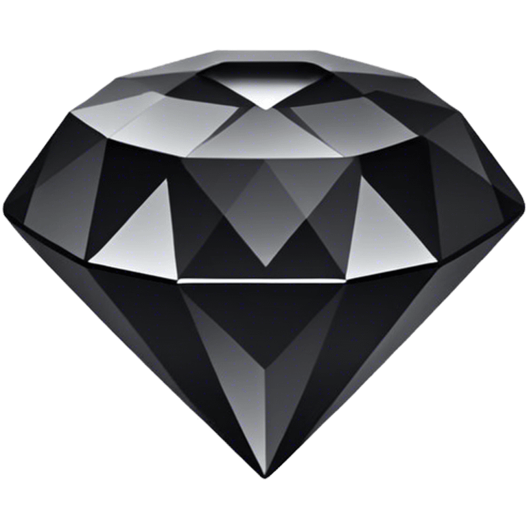 Black diamond emoji