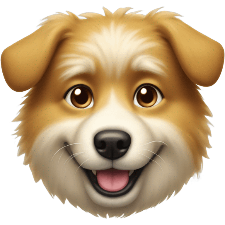 fluffy derpy doge emoji