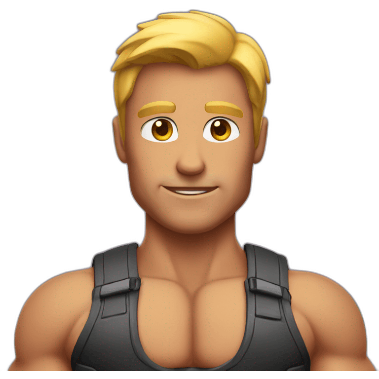 muscular man emoji