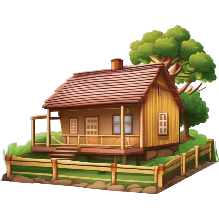 Rural housing emoji