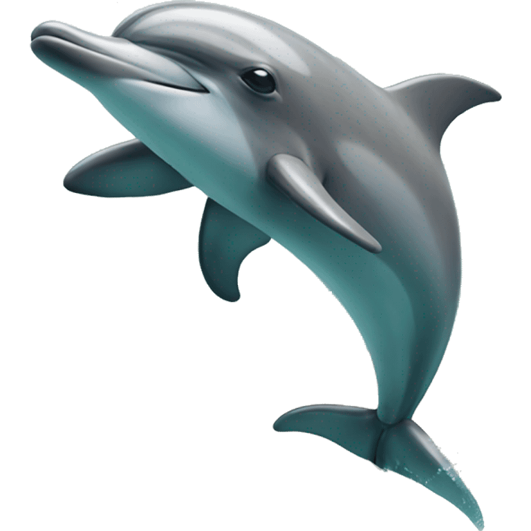 Dolphins chilling  emoji