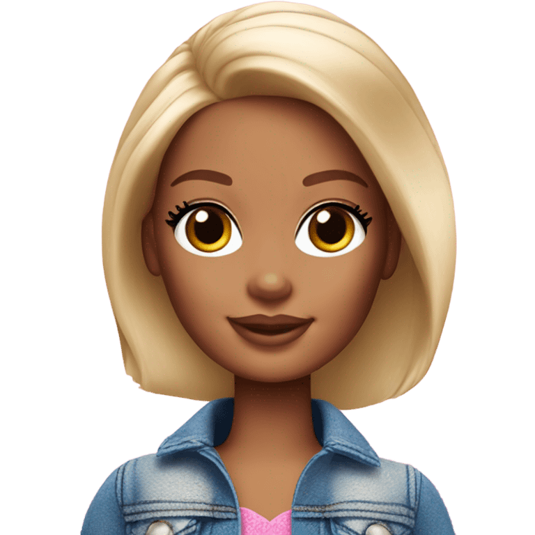 Barbie doll emoji