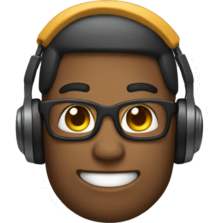 Emojis con audifonos emoji