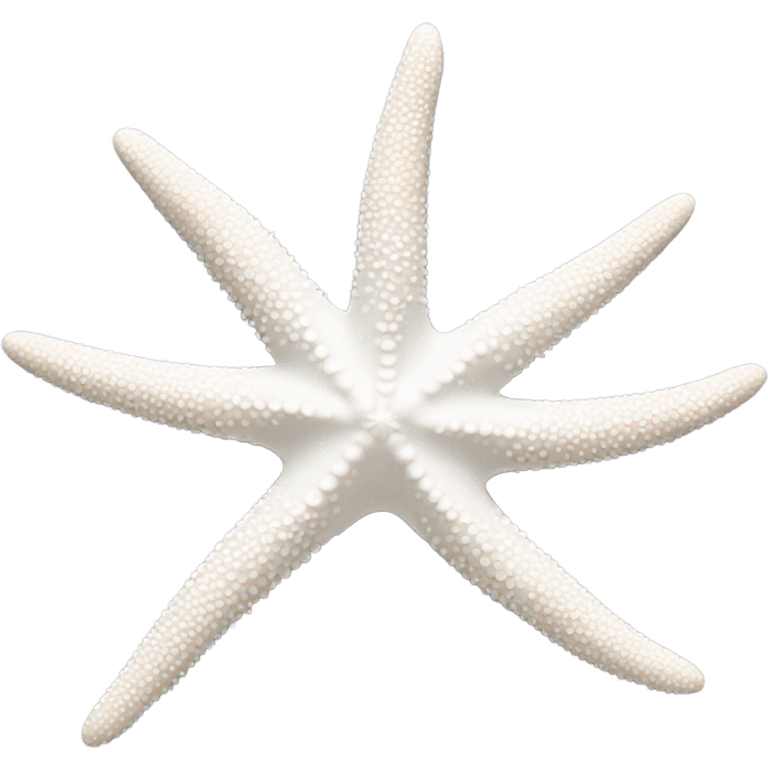 White starfish  emoji