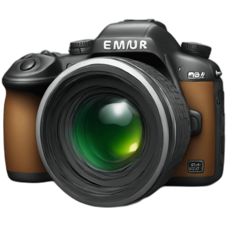 Camara de foto dslr  emoji