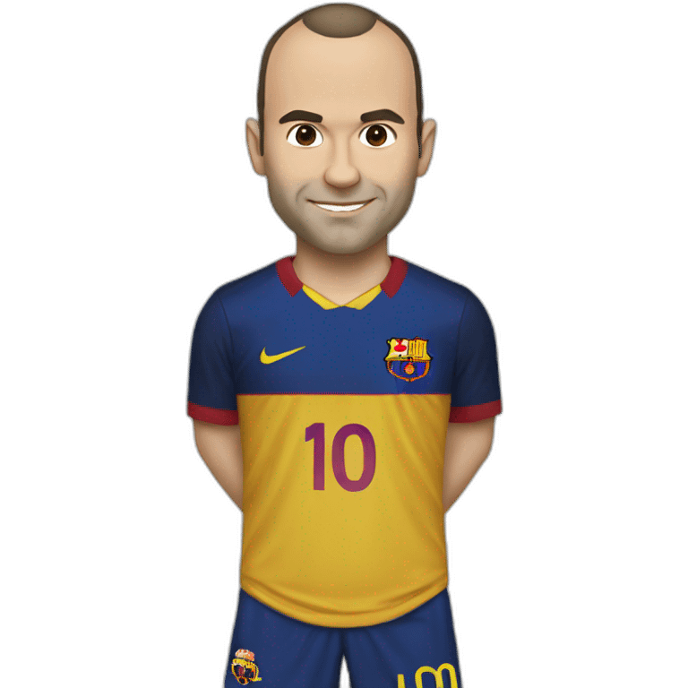 andrés iniesta emoji