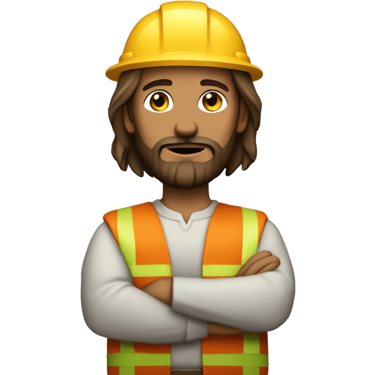 jesus christ builder emoji