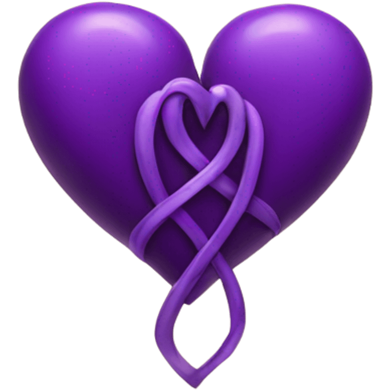 Purple Hearts emoji