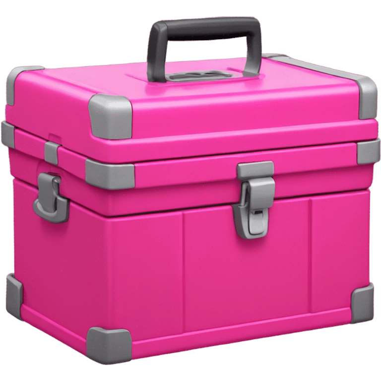 pink tool box  emoji