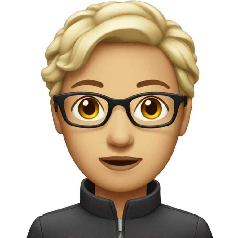 woman director with short hair emoji