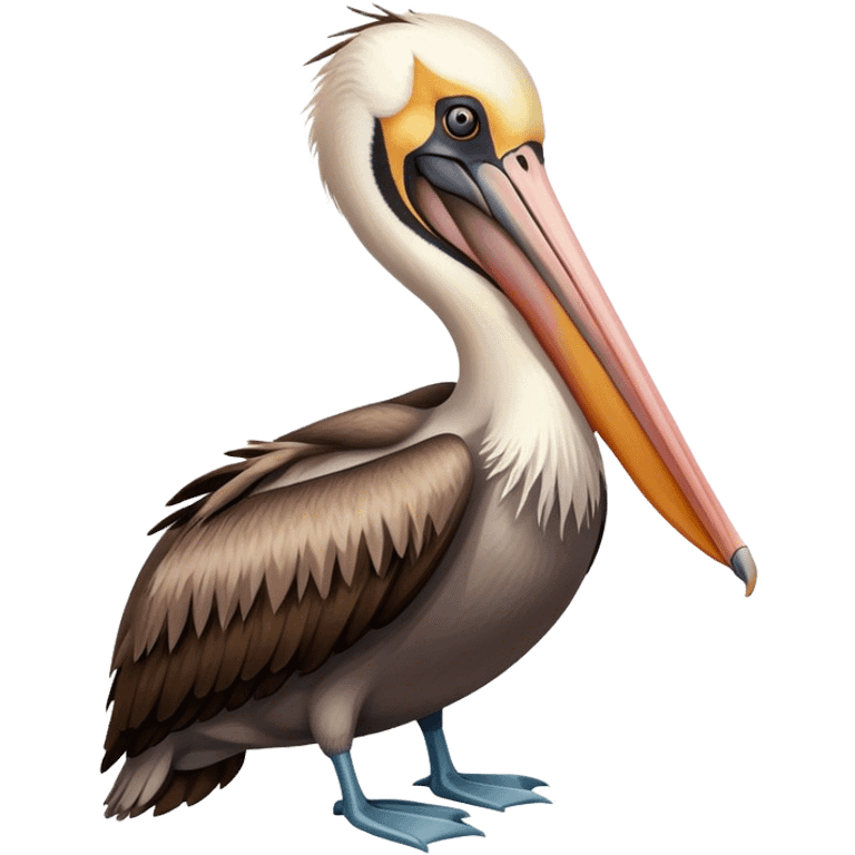 Brown Pelican emoji