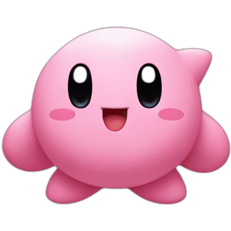 Kawaii kirby emoji