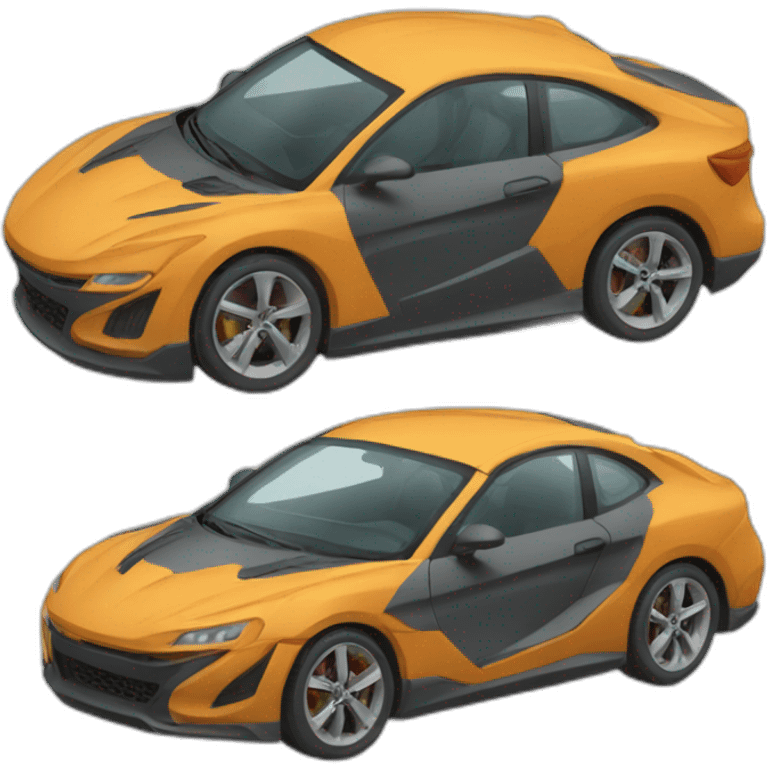 Voiture de sport emoji