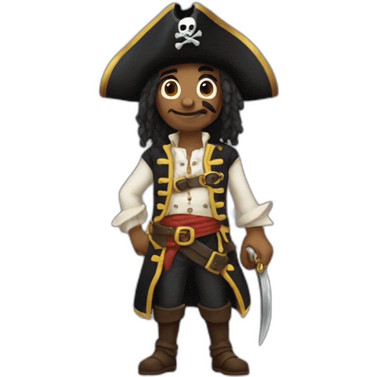 pirate fullbody emoji