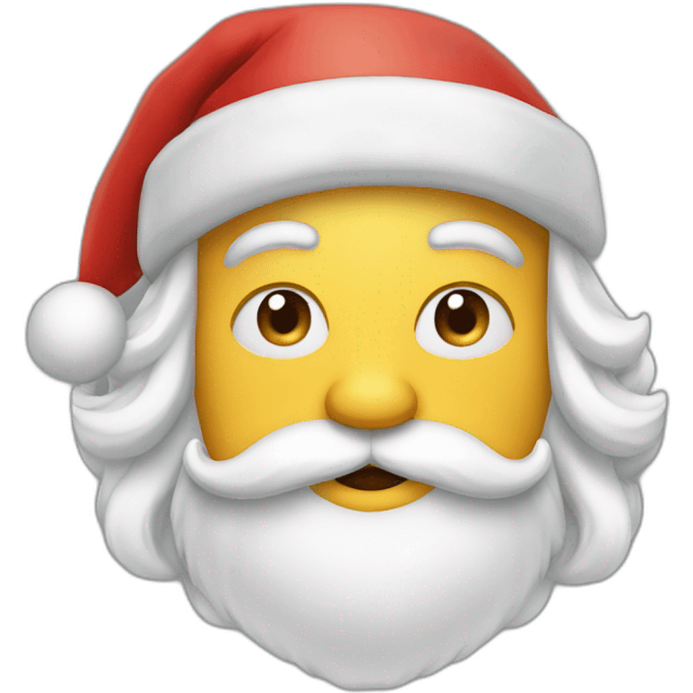 Merry Santa emoji