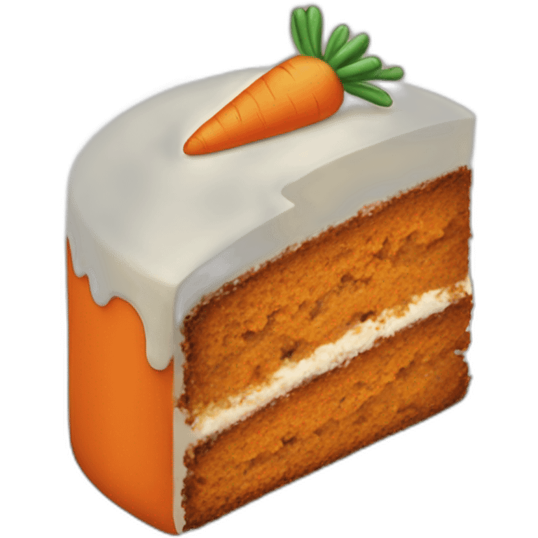 Carrot cake  emoji