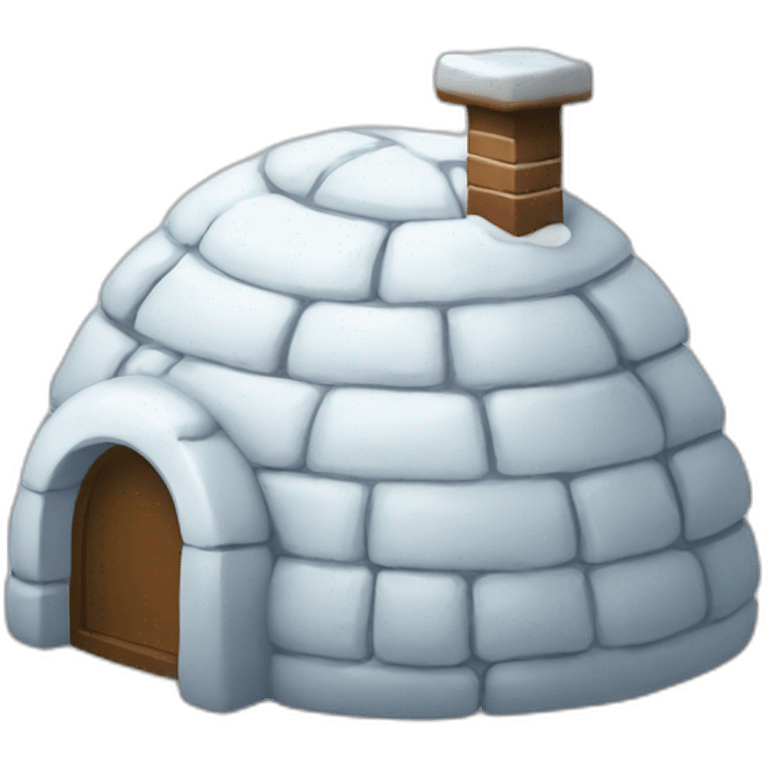 igloo with care symbol emoji