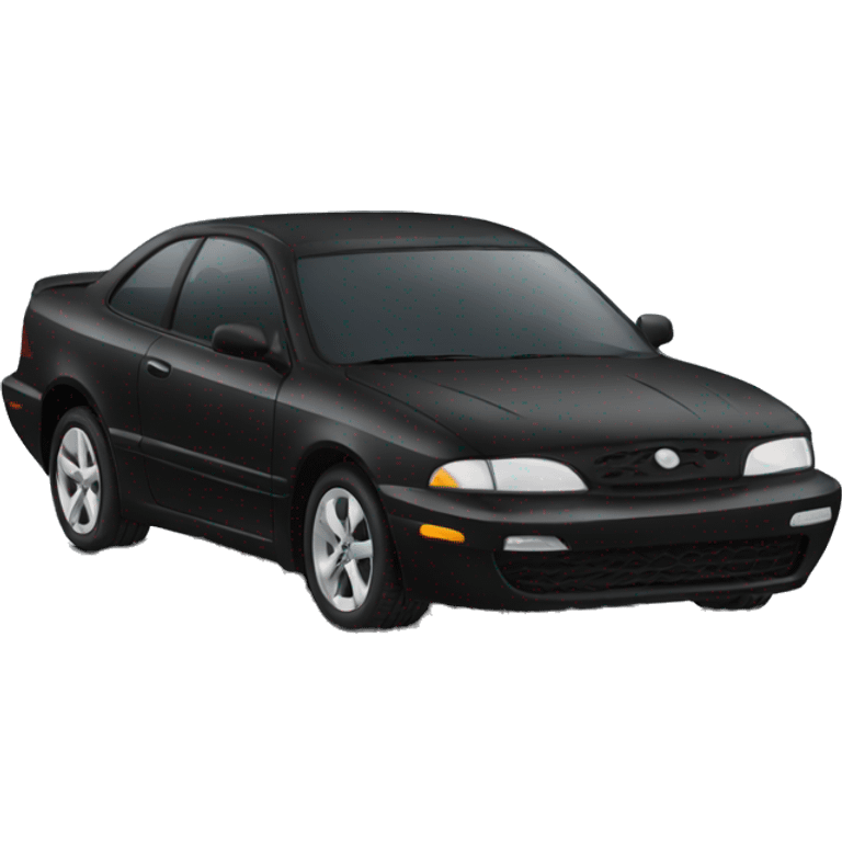 Black car side-view emoji