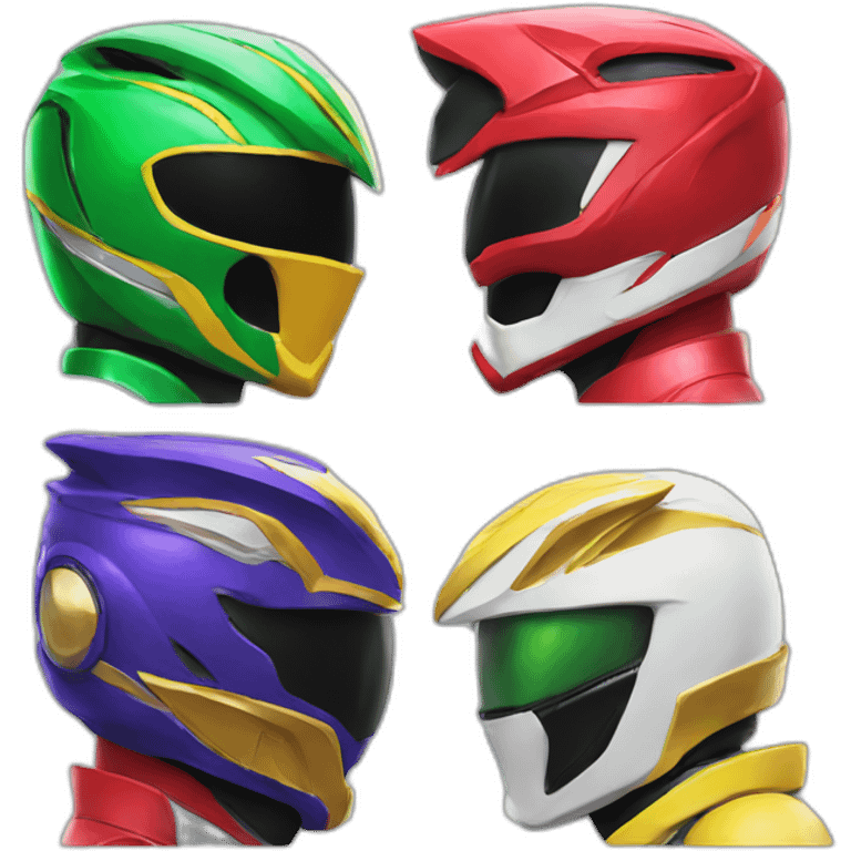 power rangers emoji