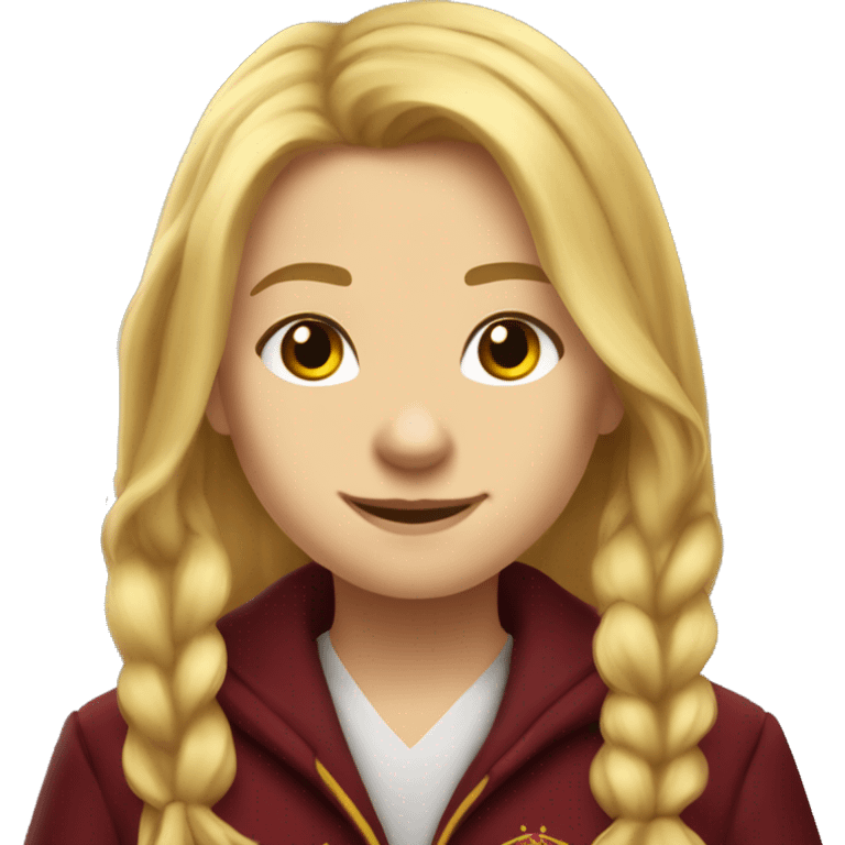 victoire weasley blonde gryffindor emoji