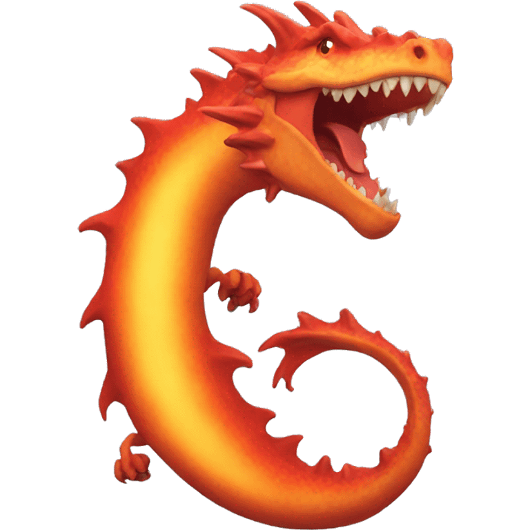 Dracaufeu emoji