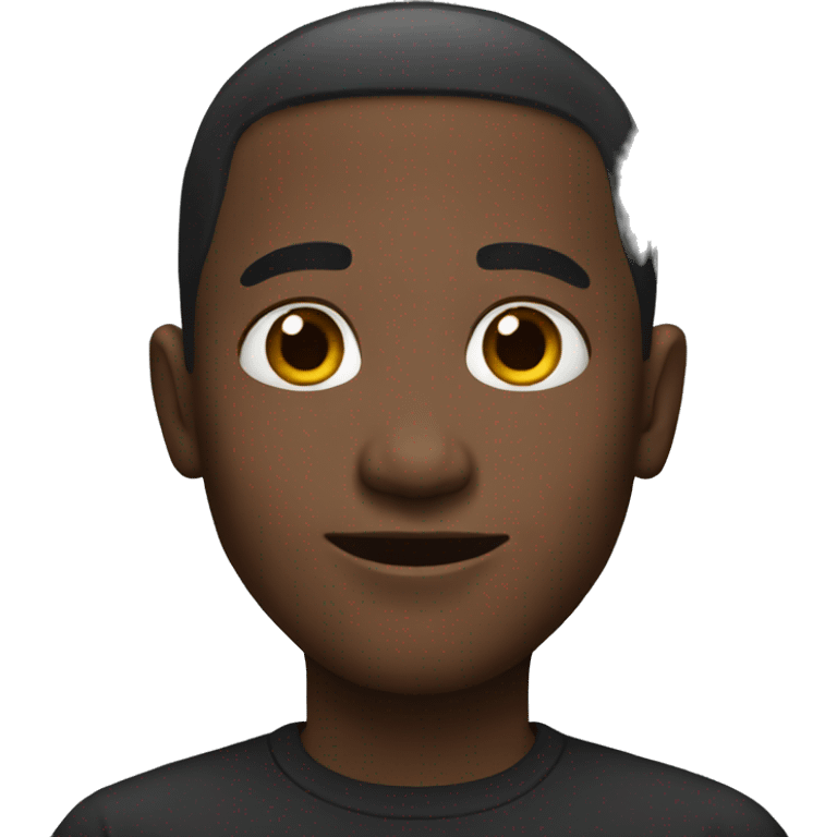 Black person emoji