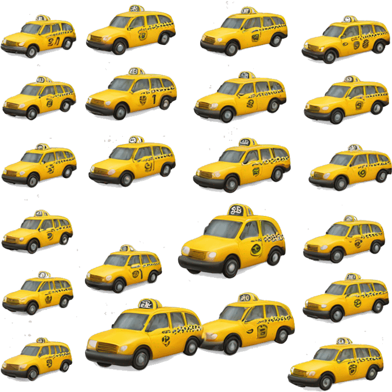 taxi for seniors emoji