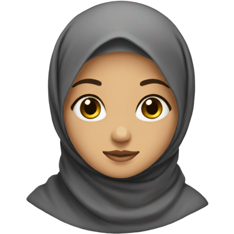 A hijab girl  emoji