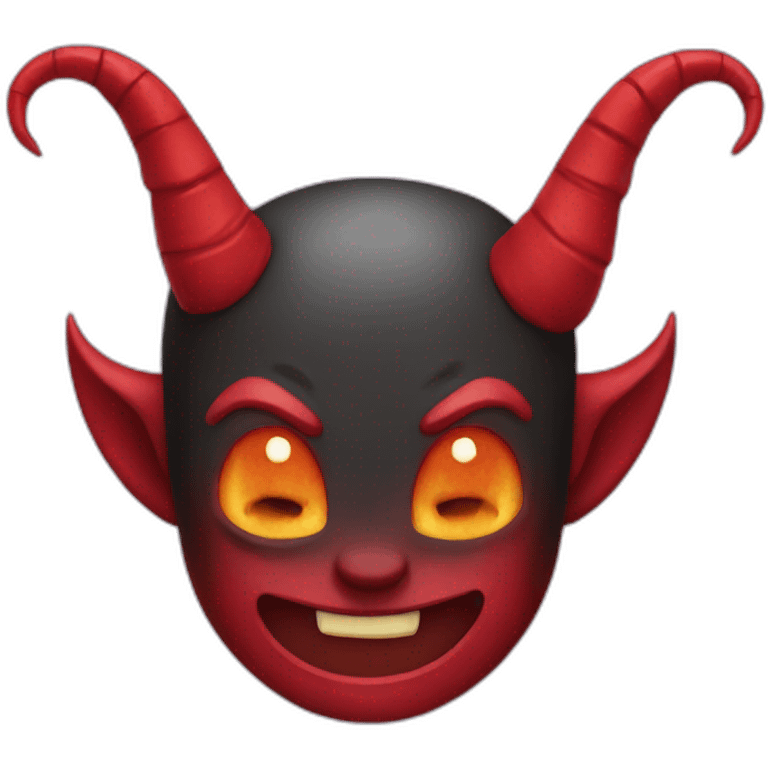 Devil horns emoji