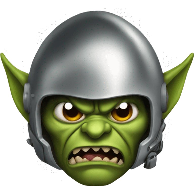 angry goblin with spaceman helmet emoji