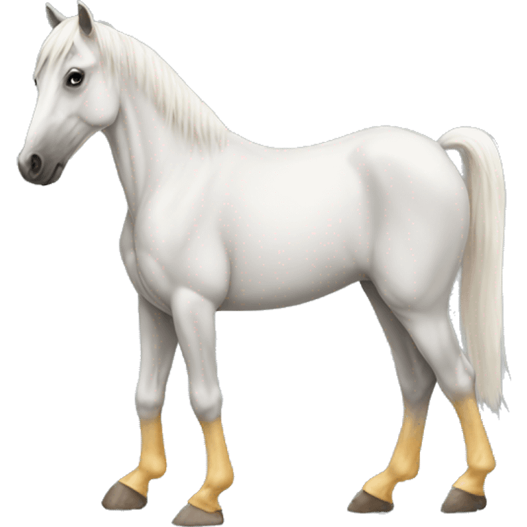 horse with human feet emoji