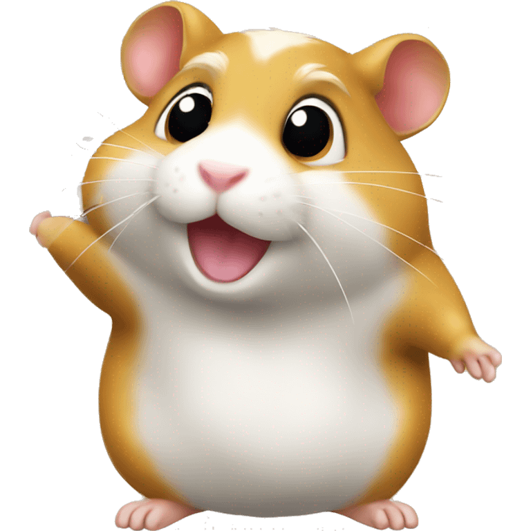 hamster in school board emoji